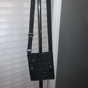 Cute black messenger/side bag